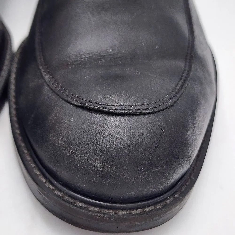 ECCO VITRUS III LOAFER SLIP ON SHOE MENS in Black SIZE US 12 (EU 46) SEE‎ PHOTOS